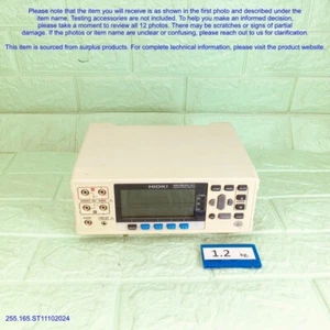 HIOKI RM3544-01, Resistance Meter as photos, SN:2940, FedExDHL - Picture 1 of 20