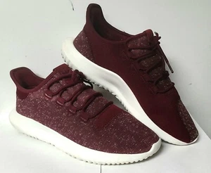 Adidas Sombra Tubular Para Hombres 9.5 BY3571 Colegial Borgoña Zapatos Atléticos Entrenador - Imagen 1 de 5