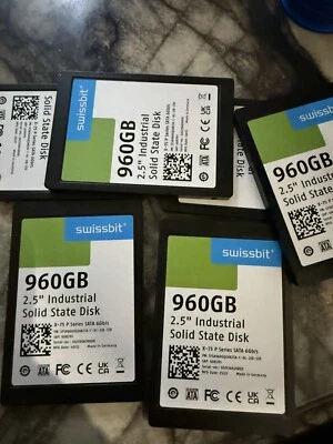 Swissbit 960gb 2.5 Industrial Solid State Disk - Image 1 of 3