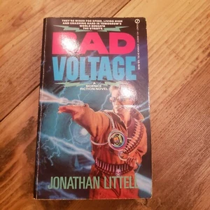 1st Printing Bad Voltage By Jonathon Littell Vintage Paperback Book 1989 Sci-fi - Picture 1 of 5