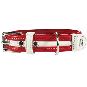 Designer Leather Dog Collar Pet Puppy Hunter Premium Quality Genuine Cowhide - Picture 1 of 9