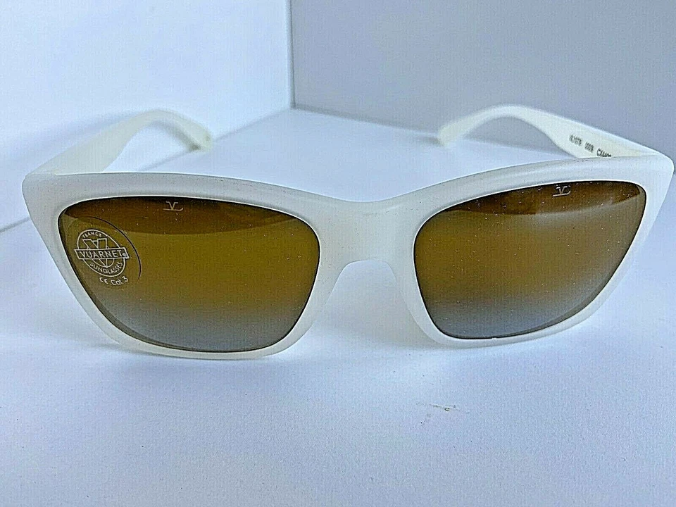 New VUARNET VL 1078 0009 Matte White 52mm CX4400 Men's Sunglasses France - Image 1 of 4