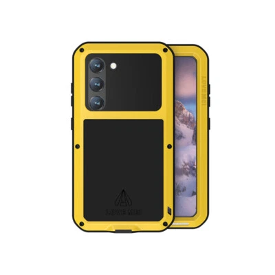 For Samsung S23 S24 FE S24 Ultra Heavy Duty Rugged Aluminum Metal Military Case - Image 1 of 4