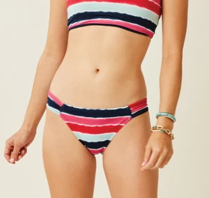 Pantalones de bikini Carve Designs L2878 para mujer con prisma a rayas múltiples talla S - Imagen 1 de 5