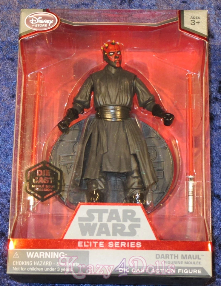 Boneco de ação Disney Star Wars Darth Maul Yellow Horns Elite Series Die Cast - Imagem 1 de 1