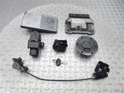 BMW R1200 R1200RT 2006 05-06 Juego de bloqueo Módulo de control ECU Interruptor de encendido Lote de llaves Foto 1 de 4