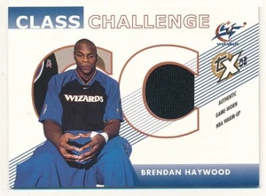 BRENDAN HAYWOOD 2002/03 TOPPS XPECTATIONS RC ROOKIE CLASS CHALLENGE JERSEY PATCH - Picture 1 of 2