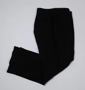Pantalón para mujer BRUNELLO CUCINELLO negro lana frontal plano recortado talla 4 ($995) - Imagen 1 de 6