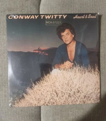 Vintage Conway Twitty  Heart and Soul - Vinyl LP MCA Records MCA-3210 NEW Sealed - Image 1 of 2