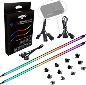 Airgoo NEON ARGB LED Strip, for Corsair Lighting Node Pro Corsair Commander Core - Afbeelding 1 van 6