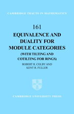Equivalence and Duality for Module Categories with Tilting and Cotilting for Ri…