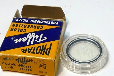 Tiffen +6 Close-Up glass lens Filter 30mm OD drop in series V #5 Color  Photar - Image 1 of 4