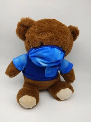 Маска для лица Dan Dee Brown Teddy Bear Get Well Soon 12 дюймов плюшевая  - Изображение 1 из 3