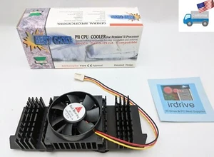 New Slot1 CPU Cooler Heatsink for Intel Pentium II Processor SECC2 OLGA/PLGA - Picture 1 of 13