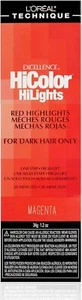 L'oreal Excellence Hicolor, Red Magenta Highlights, 1.2 Ounce - Picture 1 of 5