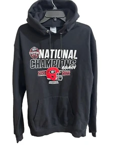 Champion Ga Bulldogs 2021 2022 National Championship Again Hoodie - Picture 1 of 4