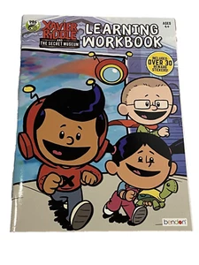 PBS xavier riddle & secret museum learning work book ages 4+ has stickers  - Picture 1 of 2
