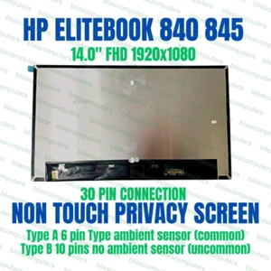 HP L92716-nd2 14,0" Ekran wymienny Full Hd Matowy - Zdjęcie 1 z 6
