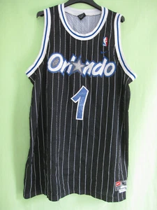 Maillot basket Orlando McGRADY #1 Nike vintage NBA Jersey Noir - XL - Imagen 1 de 10