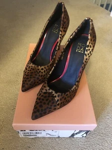 leopard print shoes size 4 - Picture 1 of 5