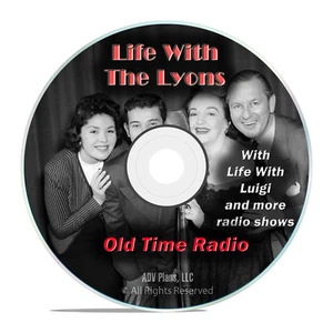 Leben mit den Lyonern, + Luigi, 924 Old Time Radiosendungen, Sitcom, Comedy DVD G65 - Bild 1 von 1