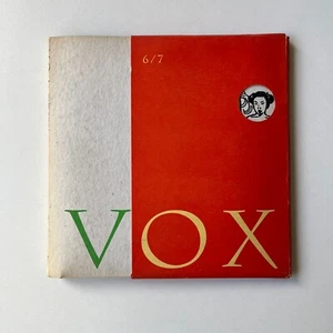 Revista Vox N° 6/7 Arte + Literatura Y Otros Simulacros - 1998 - Picture 1 of 6
