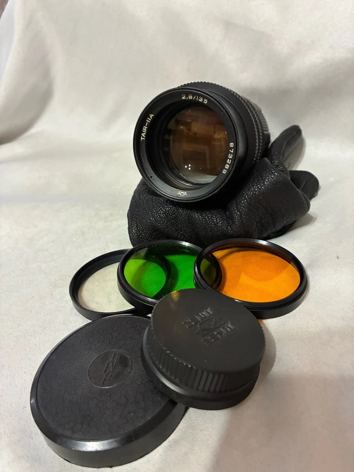 Lente KMZ Tair-11A 135 мм f2.8 M42 fabricada en la URSS 873289 Foto 1 de 4