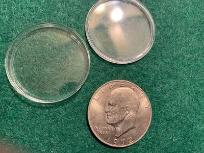  Moeda de um dólar 1972 Liberty Eisenhower / Flying Eagle /Muito bom estado - Imagem 1 de 2