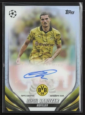 2023-24 TOPPS UEFA CLUB COMPETITIONS MARCEL SABITZER AUTO - Image 1 of 4