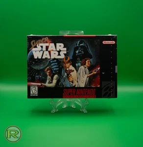 Super Star Wars (Nintendo SNES, 1996) SELLADO SIN CLASIFICAR ESTADO IMPECABLE - Imagen 1 de 7