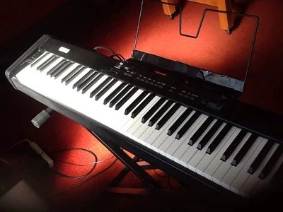 Piano digital Korg SP-100 con estuche y pedal  Foto 1 de 2