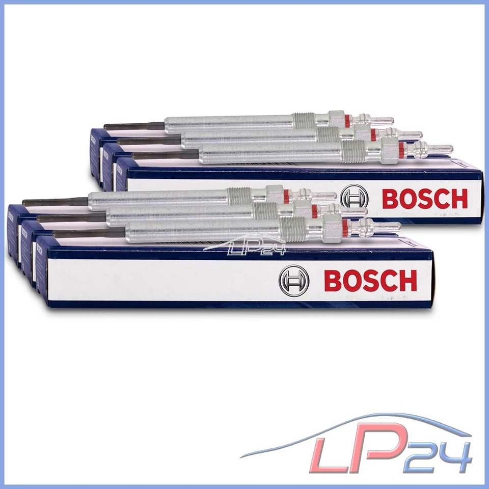 6x Bougie de Préchauffage BOSCH DURATERM Glp2-hs Audi A6 4f C6 4g C7 2.7 3.0 TDI