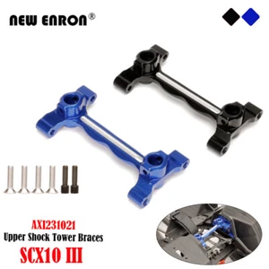 AXI231021 Rear Upper Shock Tower Braces Body Post Mounts for RC Axial SCX10 III - Picture 1 of 10