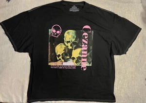 Neu! Paul Cezanne "Pyramid Of Skulls" Gothic Malerei Shirt Unisex Gr. Large - Bild 1 von 2