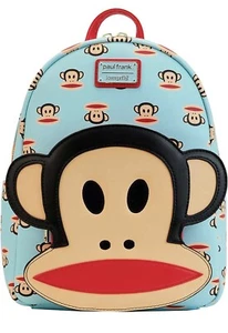 Neu Loungefly Paul Frank Mini Rucksack Julius Tasche offiziell blau - Bild 1 von 5