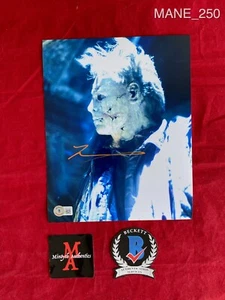 Tyler Mane foto firmata 8x10 Rob Zombie Halloween Michael Myers Beckett - Foto 1 di 2
