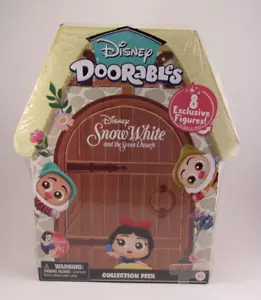 Disney Doorables Blancanieves y los siete enanitos colección Peek 8 figuras - Imagen 1 de 5