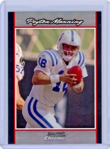 2007 Bowman Chrome - Peyton Manning #BC171 Refractor Colts - Picture 1 of 2