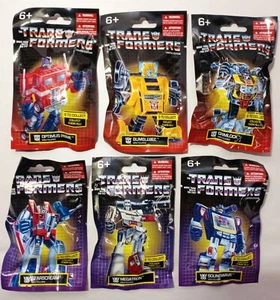 G1 Transformers  Lot Of 6 Dollar Tree Poly Bagged 2" Mini Figures  2019 Autobot - Picture 1 of 7