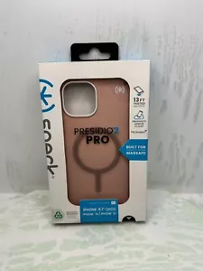 Funda Speck Presidio2 Pro Series para Apple iPhone 14/iPhone 13 - Rosa Dalia - Imagen 1 de 2