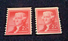 USA Stamp Thomas Jefferson 2 x 2 Cents United States unused Postage MNH