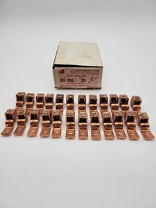 24 Pc NSI Industries DE706 Offset Copper Mechanical Lugs Terminal 1/0-6 AWG NOS - Picture 1 of 10