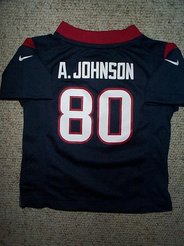 NIKE Houston Texans ANDRE JOHNSON nfl Jersey INFANT BABY NEWBORN 18M M 18 Months Cover