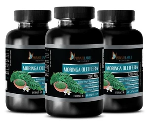 Moringa powder - MORINGA OLEIFERA 1200MG 3B - memory support pills - Picture 1 of 12