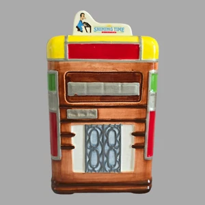 Vintage Schmid Shining Time Station Jukebox Band Keramik Coin Bank 1994 - Bild 1 von 11