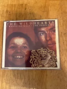 The Wild hearts I Wanna Go Where The People Go EU Import 4 Track CD 1995 W. Bros - Picture 1 of 5