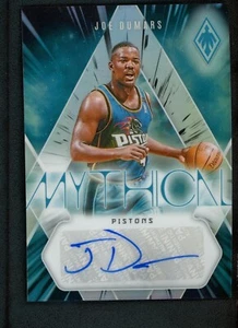 Autógrafos míticos Panini Phoenix 2023-24 Joe Dumars 62/99 automáticos - Imagen 1 de 2