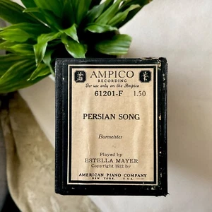 AMPICO 1922 61201-F Piano Roll CANZONE PERSIANA Burmeister - Foto 1 di 7