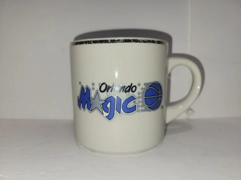 Orlando Magic NBA Basketball Vintage Coffee Mug 90's Shaquille O'Neil Cover