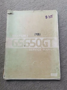 Suzuki GS650GT Service Manual  - Bild 1 von 5